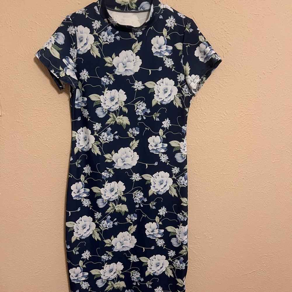 Beautiful Floral Antique Dress